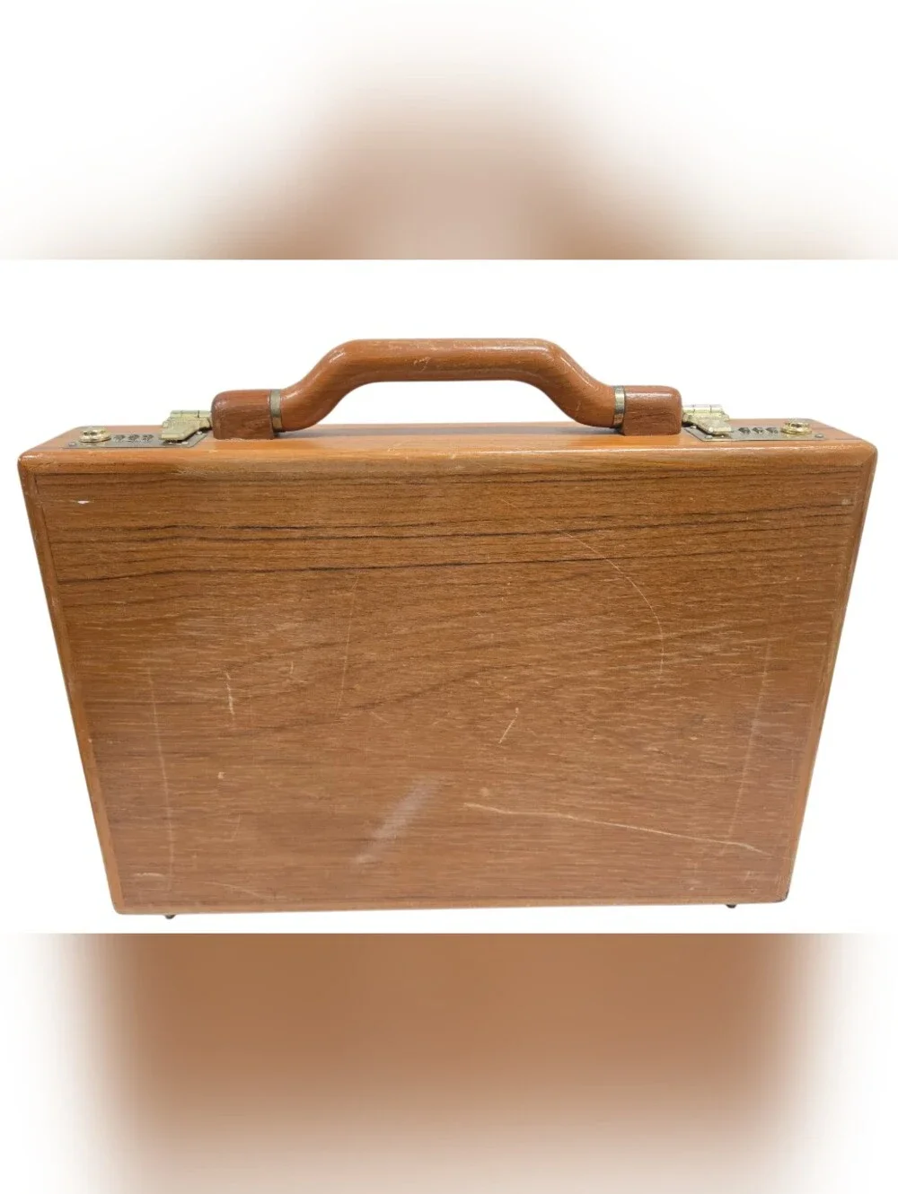 PRESTO Solid Wood Attache Briefcase